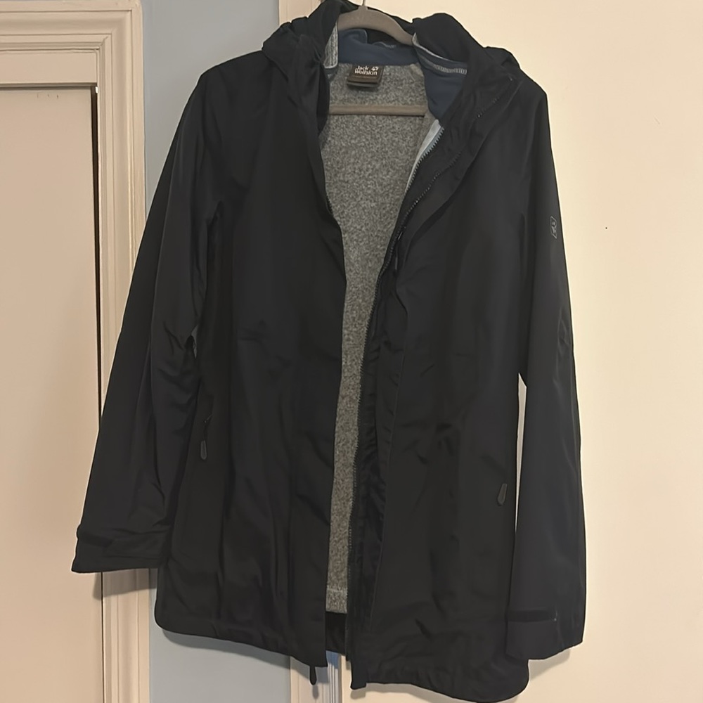 ❄️Jack Wolfskin winter coat in navy❄️
